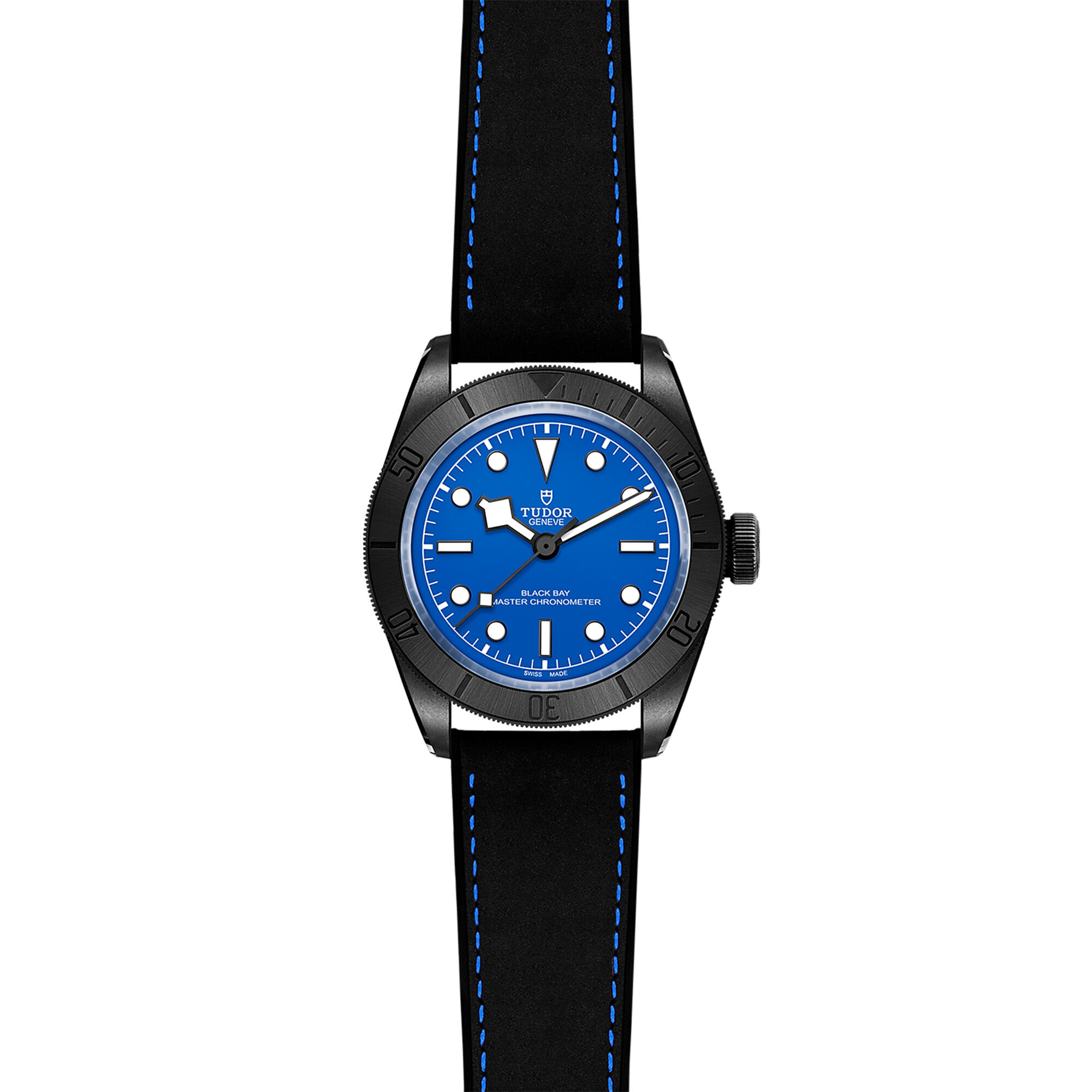 Black bay blue dial new arrivals